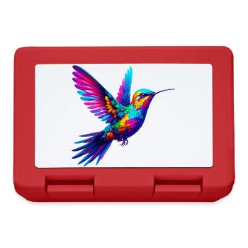 Colibri - Boîte à goûter - rouge - Devant