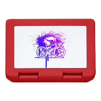 Road bike style for every occasion - Lunchbox - red - Front
