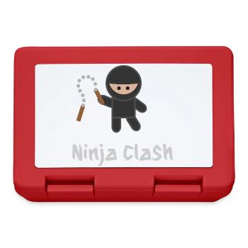 Ninja Fight Sport MMA - Lunchbox - red - Front