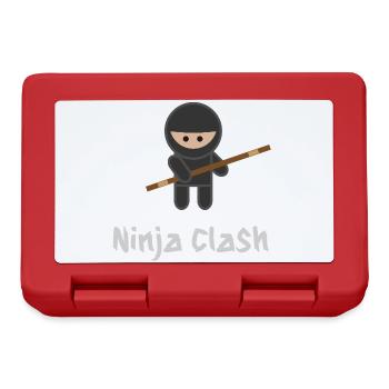 Ninja Fight Sport Bo - Brotdose - Rot - Vorne