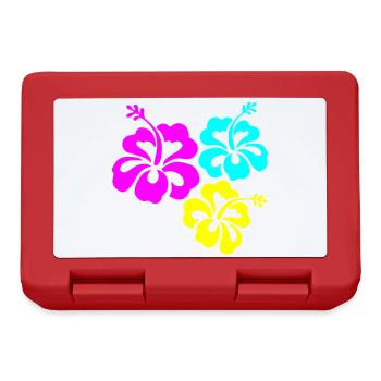 Hibiskus Hibiskusblüte hibiscus - Lunchbox - red - Front
