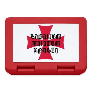 Croix de chevalier de la sentence - sigillvm - Boîte à goûter - rouge - Devant