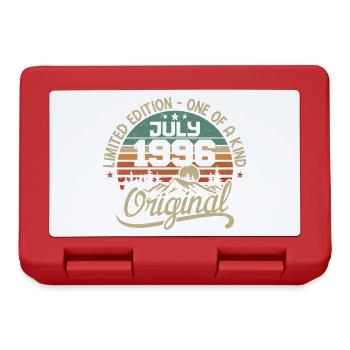 July 1996 Gift Birthday Gift 1996 July - Lunchbox - red - Front