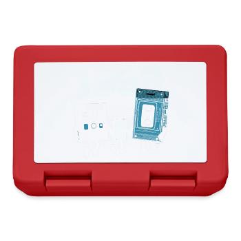 Vintage Born In 1999 Birthday Gift 1999 - Lunchbox - red - Front