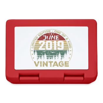 Gift June 2019 Birthday June 2019 June 2019 - Lunchbox - red - Front