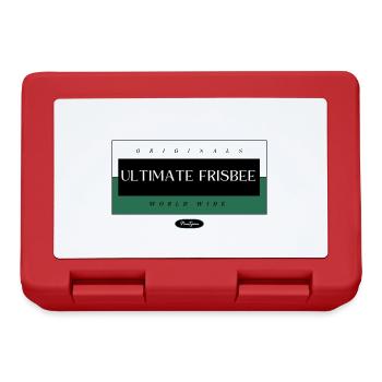 ULTIMATE FRISBEE - Lunchbox - red - Front