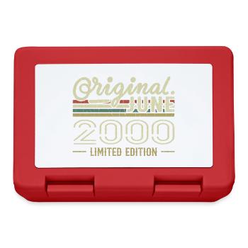 June 2000 Birthday June 2000 - Born in June 2000 - Lunchbox - red - Front