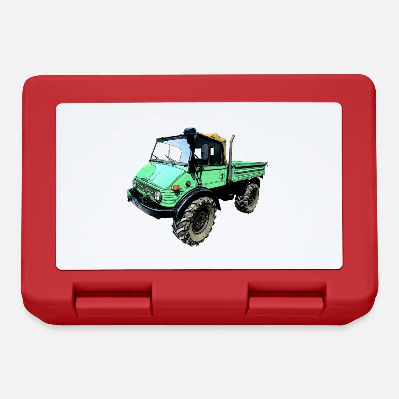 unimog 406 - Brotdose - Rot