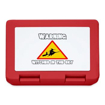 Halloween witches humour - Boîte à goûter - rouge - Devant