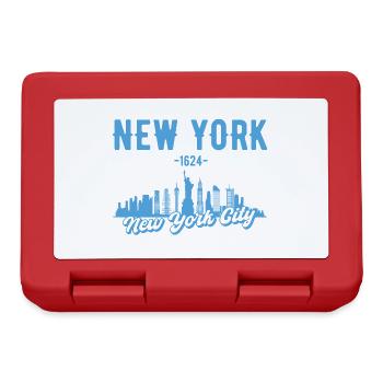 Don de l’État de New York - Boîte à goûter - rouge - Devant