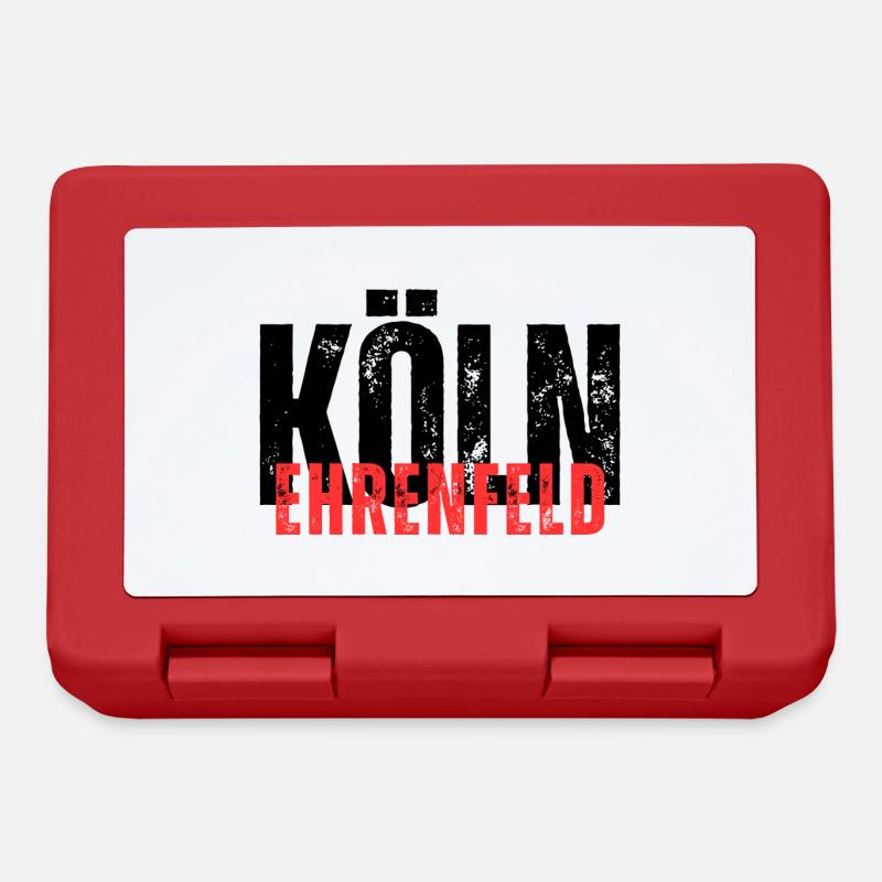 Ehrenfeld black red - Lunchbox - red
