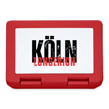Longerich black red - Lunchbox - red - Front