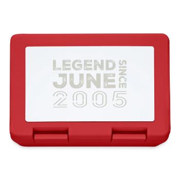 June 2005 Birthday June 2005 June Gift 2005 - Lunchbox - red - Front