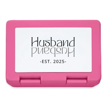 Ehemann Est. 2025 Ehepaar Matching Family - Brotdose - Pink - Vorne