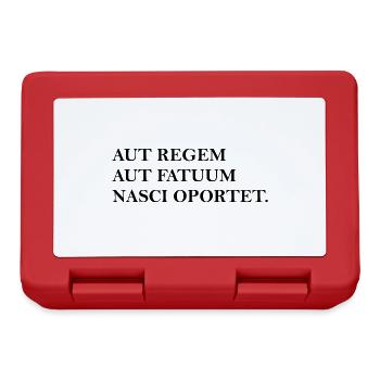 soit on est en tant que roi noir - Boîte à goûter - rouge - Devant