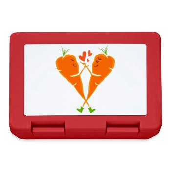 Carrots In Love - Brotdose - Rot - Vorne