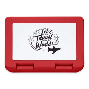 Travel, Reisen, Trip - Lunchbox - red - Front