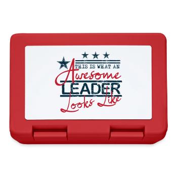 Leader - Brotdose - Rot - Vorne