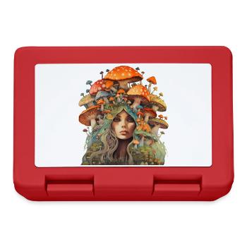 Mother of Toadstools - Mother Earth - Lunchbox - red - Front