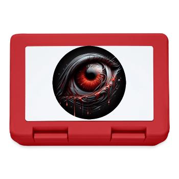 Magic Eye Fear Spooky Dark Character - Lunchbox - red - Front