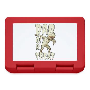 Dabbende Mumie Halloween Dab Hip Hop - Brotdose - Rot - Vorne