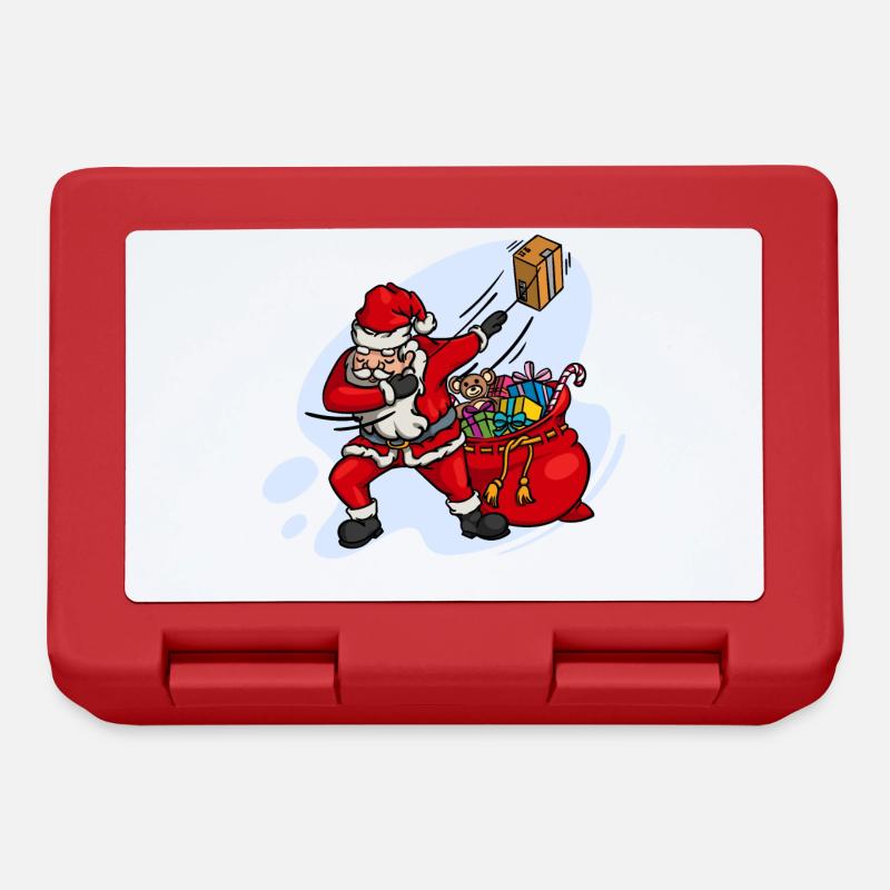 Süßer Dab Dabbing Weihnachtsmann Weihnachten Xmas - Brotdose - Rot