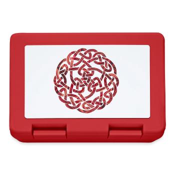 Celtic knot 5 e 18 - Lunchbox - red - Front