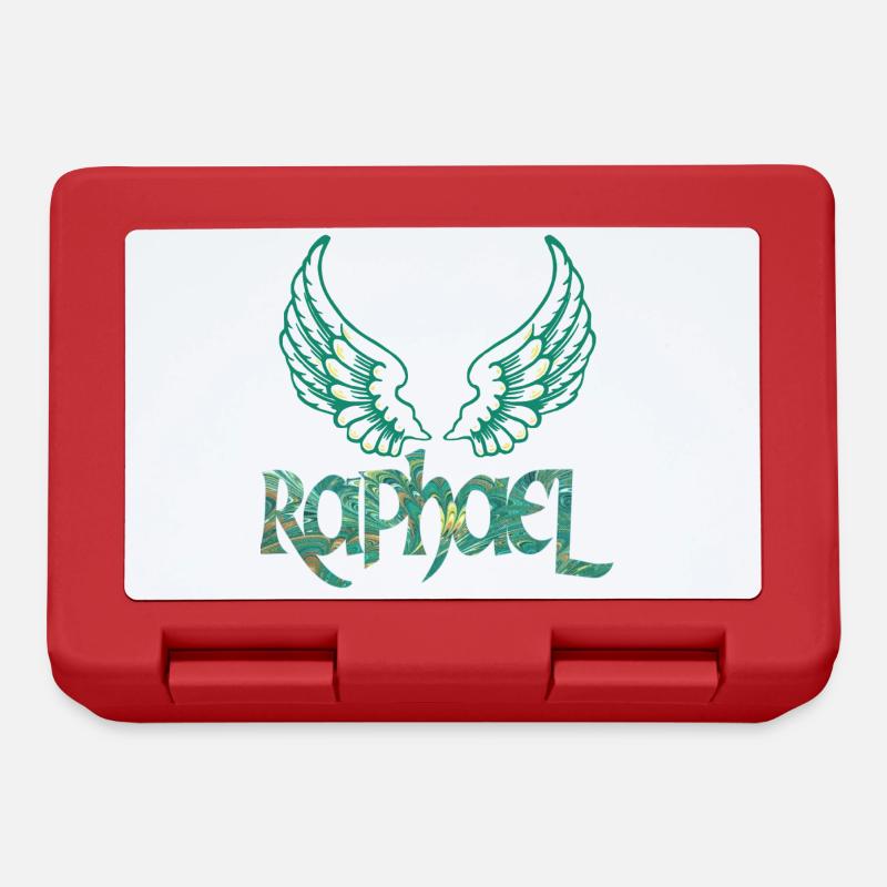 archangel raphael e 71 - Lunchbox - red