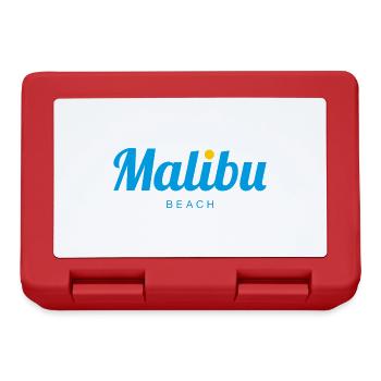 MALIBU Beach California - Lunchbox - red - Front