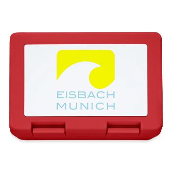 Munich Eisbach - Brotdose - Rot - Vorne