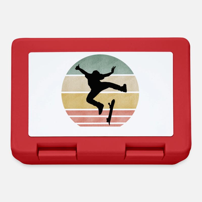 Cool skater - Lunchbox - red