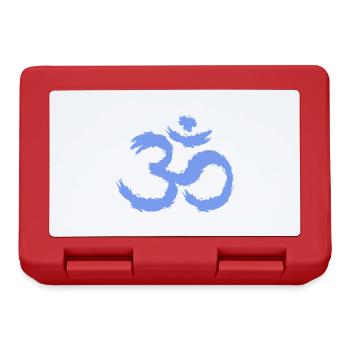 Om Yoga Shirt for Meditation - Lunchbox - red - Front