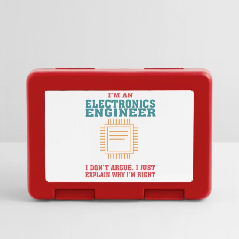 Funny Electronics Engineering Quote for Electronic Lunchbox