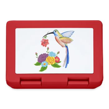 Hummingbird nest - Lunchbox - red - Front