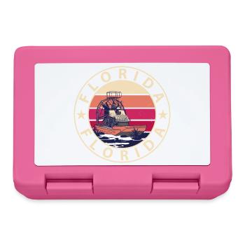 Florida Everglades - Lunchbox - pink - Front