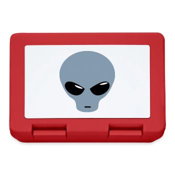 Alien design - Lunchbox - red - Front