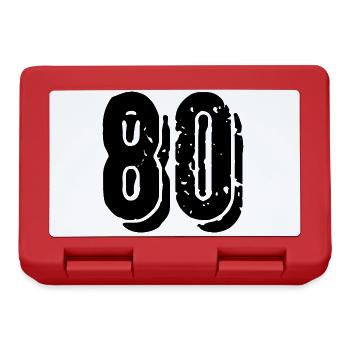80 number jersey - Lunchbox - red - Front