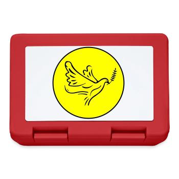 Pigeon Circle - Lunchbox - red - Front