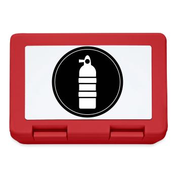 Oxygen Diving Circle - Lunchbox - red - Front