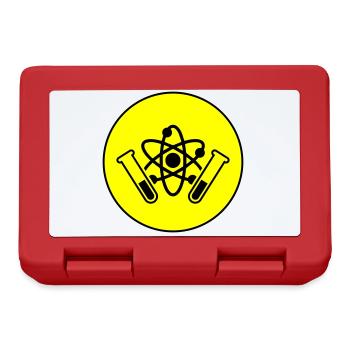 Symbole du tube à essai - Boîte à goûter - rouge - Devant