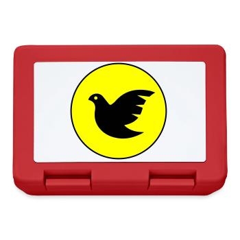 Dove symbol - Lunchbox - red - Front