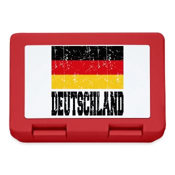 Allemagne - Boîte à goûter - rouge - Devant