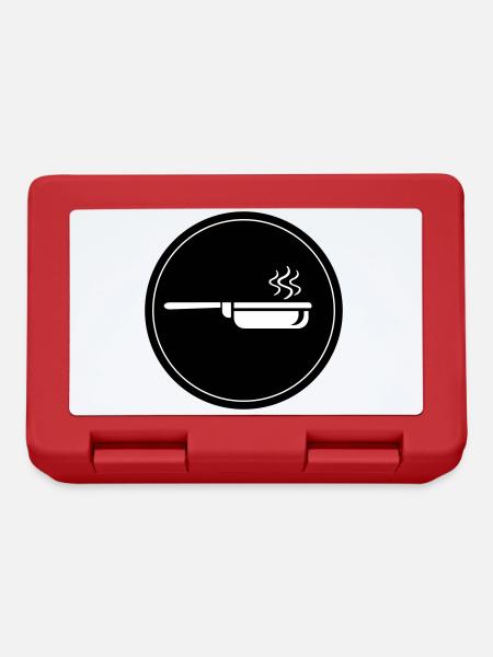 Casserole - Boîte à goûter - rouge