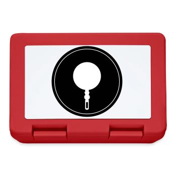 Chef de cuisine Pan - Boîte à goûter - rouge - Devant