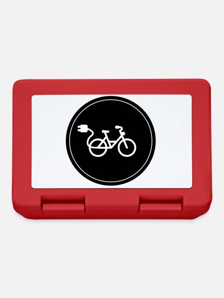 eBike Vélo Cyclisme - Boîte à goûter - rouge