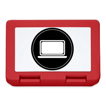 Ordinateur portable Pc Office - Boîte à goûter - rouge - Devant