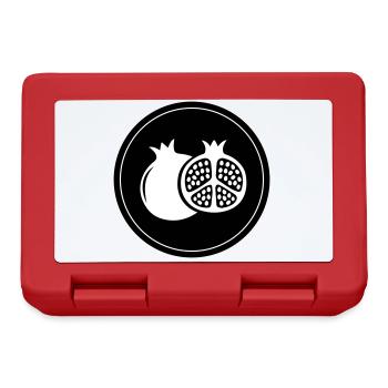 Pomegranate icon - Lunchbox - red - Front