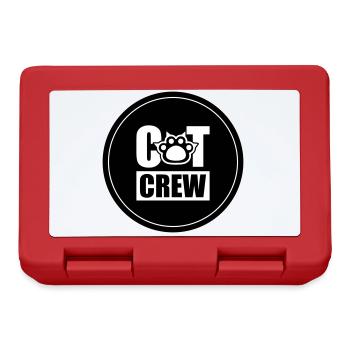 Cercle d’équipage de chat - Boîte à goûter - rouge - Devant