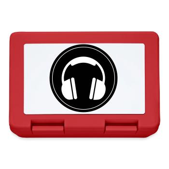 Symbole du casque - Boîte à goûter - rouge - Devant