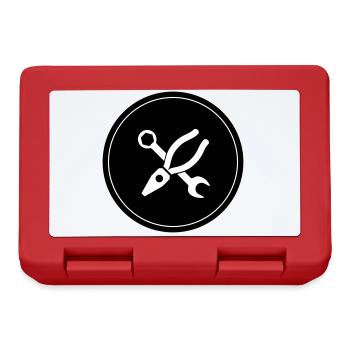 Zange Icon - Brotdose - Rot - Vorne